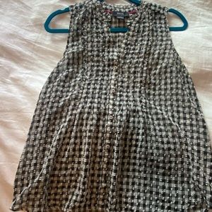 Anthropologie sleeveless blouse